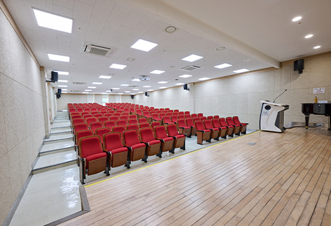 학생생활관 계단강의실 사진